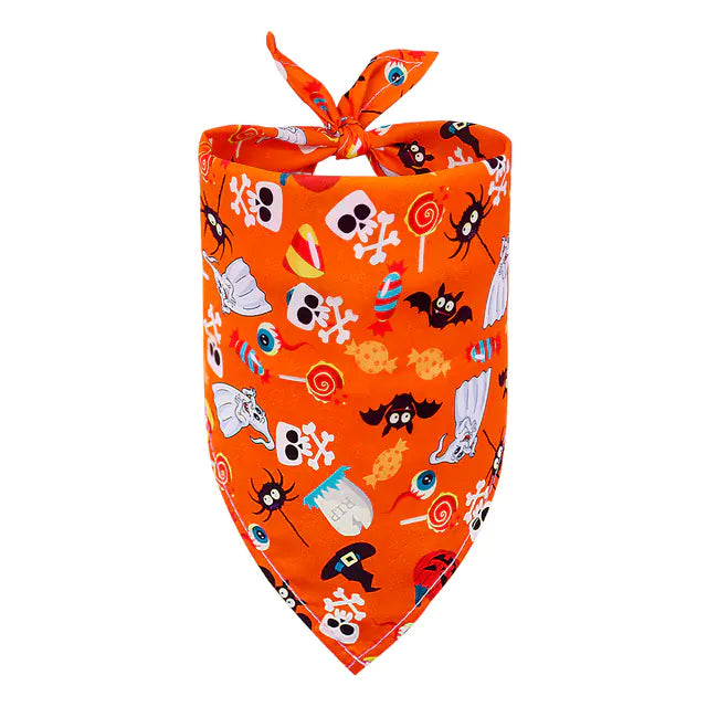 Halloween Dog Bandanas for Pets Accessories