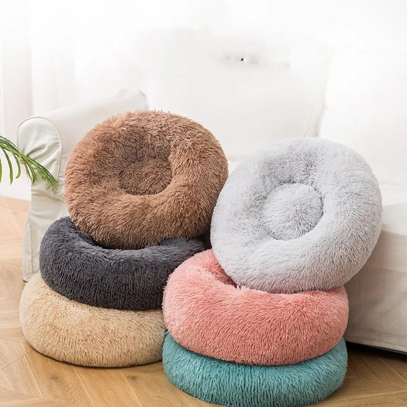 Plush Winter Pet Bed