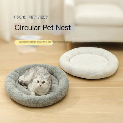 Warm Cat Bed Dog Nest Soft Cushion