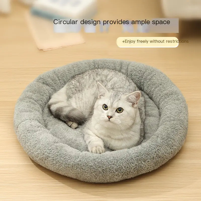 Warm Cat Bed Dog Nest Soft Cushion